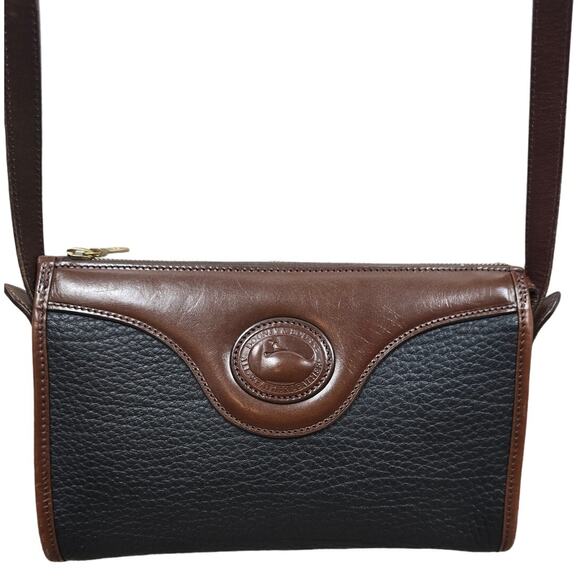 Dooney & Bourke Handbags - Dooney & Bourke Leather Black Brown Purse